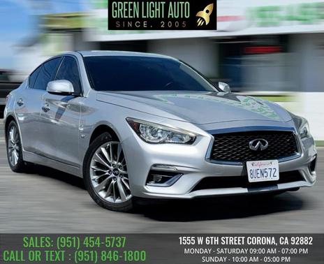Graphite Shadow 2018 INFINITI Q50 3.0t Sport