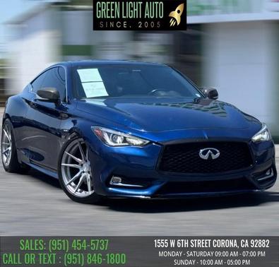 Hagane Blue 2017 INFINITI Q60 3.0T Premium