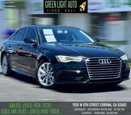 Mythos Black Metallic 2018 Audi A6 2.0 TFSI Premium FWD
