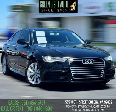 Mythos Black Metallic 2018 Audi A6 2.0 TFSI Premium FWD