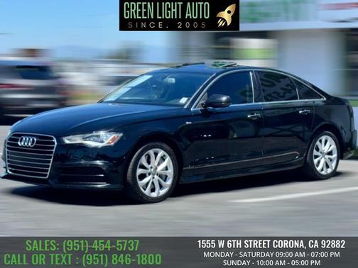 Mythos Black Metallic 2018 Audi A6 2.0 TFSI Premium FWD