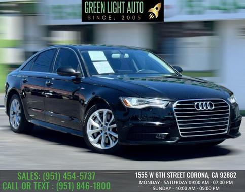 Mythos Black Metallic 2018 Audi A6 2.0 TFSI Premium FWD