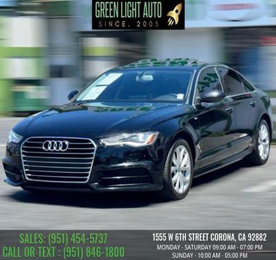 Mythos Black Metallic 2018 Audi A6 2.0 TFSI Premium FWD