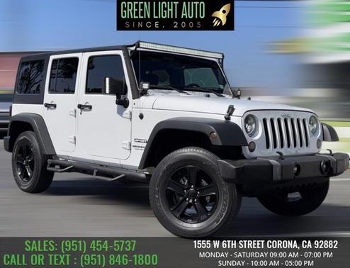 2016 Jeep Wrangler Unlimited Sport