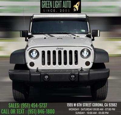 2016 Jeep Wrangler Unlimited Sport