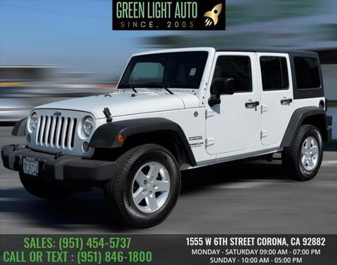2015 Jeep Wrangler Unlimited Sport