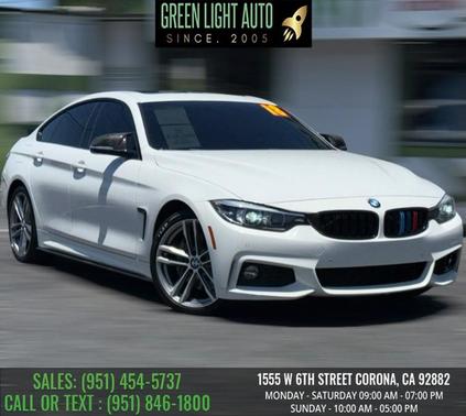 Jet Black 2018 BMW 430 Gran Coupe i
