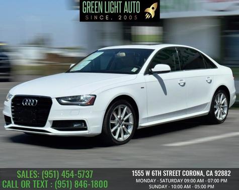 Glacier White Metallic 2015 Audi A4 2.0T Premium Plus