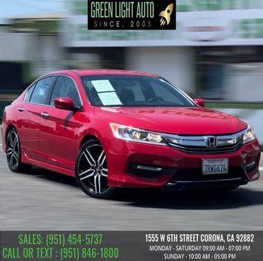 San Marino Red 2016 Honda Accord 4dr I4 CVT Sport