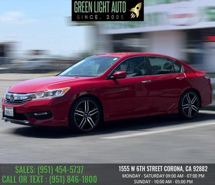 San Marino Red 2016 Honda Accord 4dr I4 CVT Sport