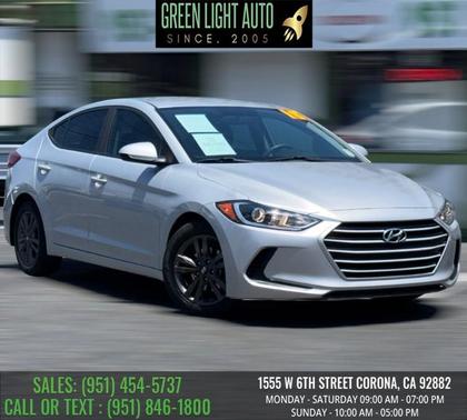 Symphony Silver 2018 Hyundai ELANTRA SEL
