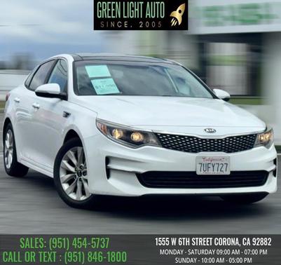 Snow White Pearl 2016 Kia Optima EX