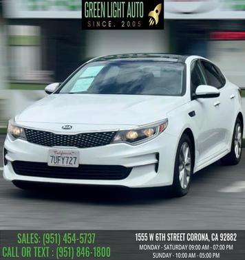Snow White Pearl 2016 Kia Optima EX