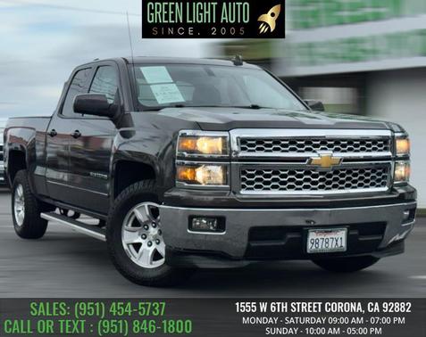 Slate Grey Metallic 2015 Chevrolet Silverado 1500 1LT