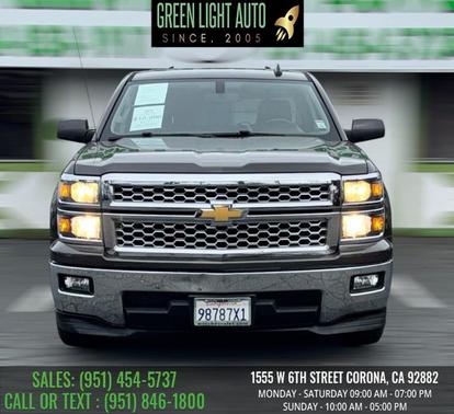 Slate Grey Metallic 2015 Chevrolet Silverado 1500 1LT