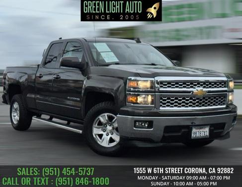 Slate Grey Metallic 2015 Chevrolet Silverado 1500 1LT