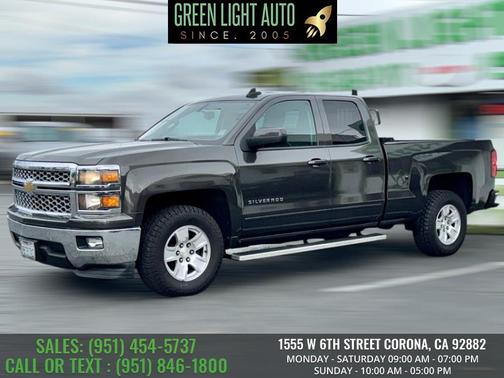 Slate Grey Metallic 2015 Chevrolet Silverado 1500 1LT