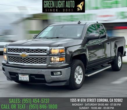 Slate Grey Metallic 2015 Chevrolet Silverado 1500 1LT