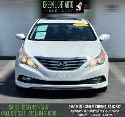 Pearl White 2014 Hyundai SONATA Limited
