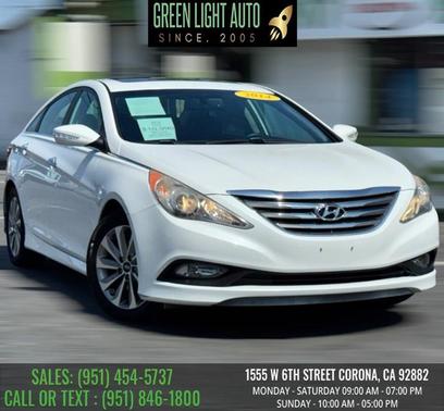 Pearl White 2014 Hyundai SONATA Limited