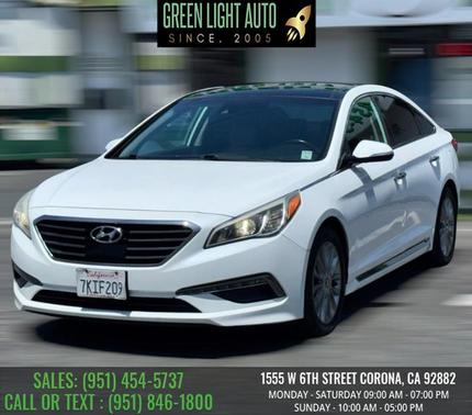 Quartz White Pearl 2015 Hyundai SONATA Sport