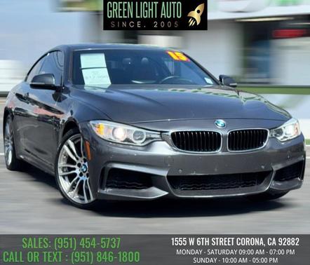 Mineral Gray Metallic 2015 BMW 428 i