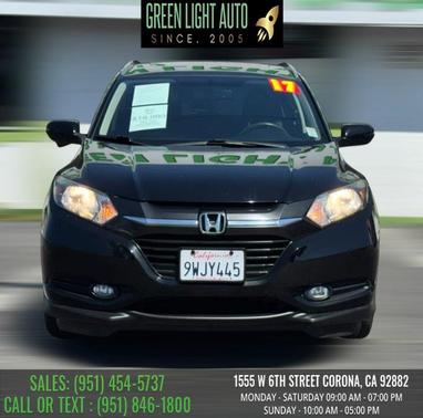 Crystal Black Pearl 2017 Honda HR-V EX-L w/Navigation