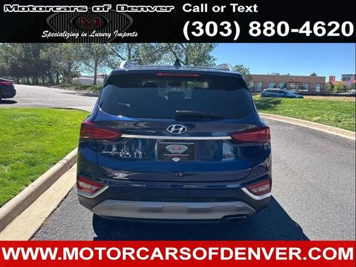 Blue 2020 Hyundai SANTA FE SEL 2.4