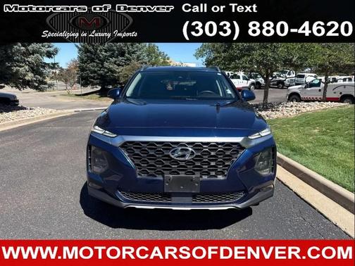 Blue 2020 Hyundai SANTA FE SEL 2.4