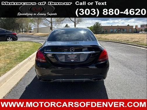 Black 2016 Mercedes-Benz C-Class 4MATIC