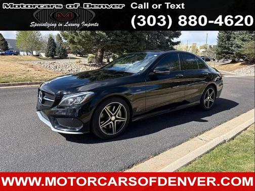 Black 2016 Mercedes-Benz C-Class 4MATIC