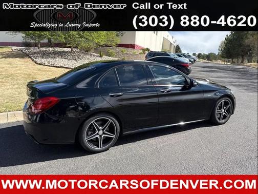 Black 2016 Mercedes-Benz C-Class 4MATIC