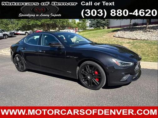 Black 2018 Maserati Ghibli S Q4 GranSport