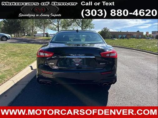 Black 2018 Maserati Ghibli S Q4 GranSport
