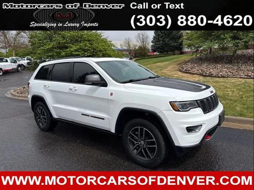 White 2018 Jeep Grand Cherokee Trailhawk