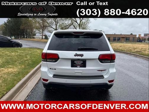White 2018 Jeep Grand Cherokee Trailhawk