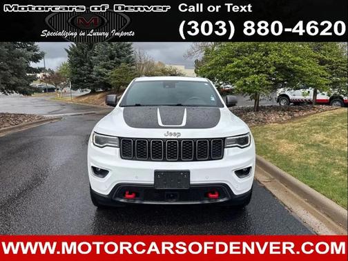 White 2018 Jeep Grand Cherokee Trailhawk