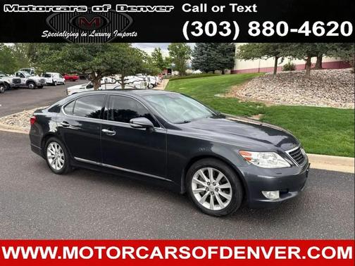 Gray 2011 Lexus LS 460 Base