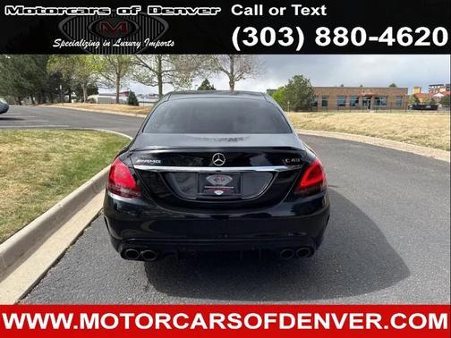 Black 2021 Mercedes-Benz AMG C 43 4MATIC