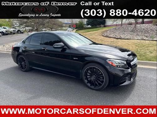 Black 2021 Mercedes-Benz AMG C 43 4MATIC