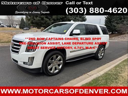 White 2019 Cadillac Escalade Luxury