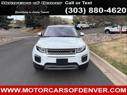 White 2016 Land Rover Range Rover Evoque HSE