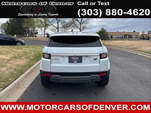 White 2016 Land Rover Range Rover Evoque HSE