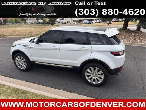 White 2016 Land Rover Range Rover Evoque HSE