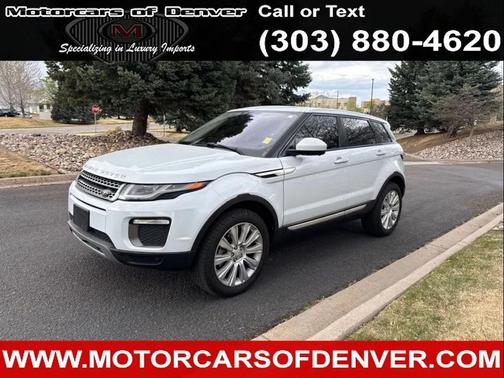 White 2016 Land Rover Range Rover Evoque HSE