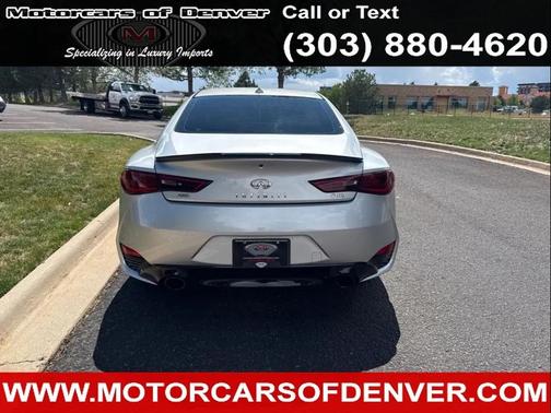 Silver 2018 INFINITI Q60 3.0T LUXE