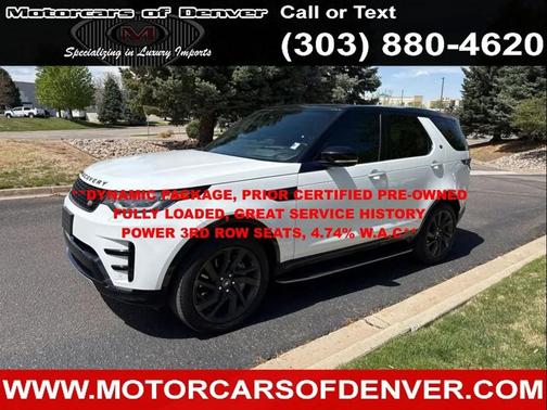 White 2020 Land Rover Discovery HSE LUXURY