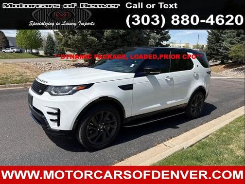 White 2020 Land Rover Discovery HSE LUXURY