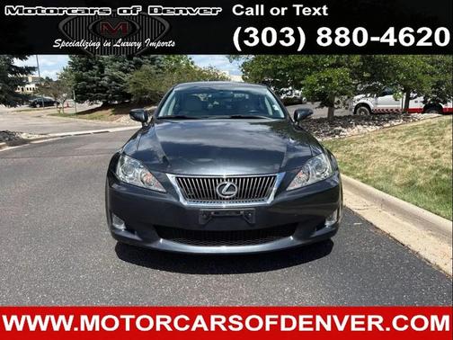 Gray 2009 Lexus IS 250 Base