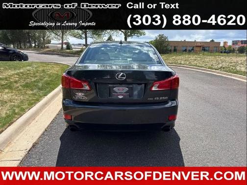 Gray 2009 Lexus IS 250 Base